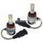 2x LED H11 H8 H9 COB 6000K bulbs 7200LM White Driving Fog Lights kit For Auto Car