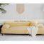 Hotel new style klippan sofa cover 5 seater seersucket sofa cover
