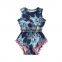 Infant & Toddlers Sleeveless Ant Print Jumpsuit Summer Baby Pom Pom Rompers For Kids