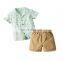 Summer Children Kids Boys Clothing Set Short Sleeve Shirt+ Shorts Casual Outfit