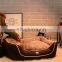 Durable Pet Bed Machine Washable Medium Dog Bed Comfortable Plush Puppy Pet sofa