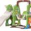 Kindergarten Plastic Swings Equipment With Ball Pool and Slide