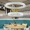 Zhongshan lighting factory energy saving light source crystal pendant light