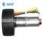 65mm Smart robot car corrugated tire 25-370 encoder gear motor+Mount Bracket coupling  for DIY self-balancing smart car tires