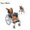 Pediatric Medical Equipment Baby Wheelchair Manual Aluminum for Children Rehabilitation Therapy Supplies 76*39*90cm TAW980LQF8