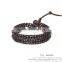 WBS2056 Latest custom rope simplel beaded bracelet crystal bracelet