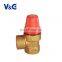 Gas Burner High Pressure 1/2 3/4 Inch Brass Safety Relief Valve