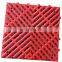 eco-friendly garage plastic floor mat/pvc interlocking tiles