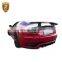 China Manufacturer MS Style Carbon Fiber Rear Spoiler Wing Suitable For Maserati GT Gran Turismo Car Wing