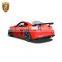 Factory Prices GT-4 Fiberglass Bumper Car Bodies FRP Rear Spoiler Parts Body Kit For Cayman Boxster 981