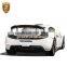 Modified To DC style  body kits carbon fiber lip front side skirts splitter candards trunk spoiler for McLren MP4