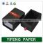 Creative Gift Custom Printing Black Matte Hard Paper Box With Drawer