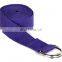 Our best colorful with metallic buckles and various length cotton yoga strap  Indian manufacturer