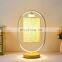 Nordic Style Table Lamp Bedroom Bedside Desk Lamp Chinese Retro Fabric Night Light