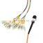 FTTH 24 core MPO to LC Female Male Optic MTP MM Fiber Jumper Fiber Optic Patch cord MM