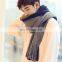 200*40cm custom brand new autumn and winter bib men and women mixed  cashmere scarf solid color shawl