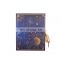 Luxury starry night print gift Packaging  with ribbon cosmetics perfume packing box