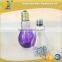 Lamp Shape Decorative Glass Bottle