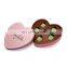 ODM Customised Heart Shape Pink Chocolate Makeup Container Wholesale Eyeshadow Pigment Palette