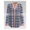 2022 Fashion check 100% Cotton high density yarn dyed fabric for shirt