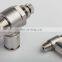 Choke valve Air Flow Speed Control Valve Stainless steel pneumatic throttle valve