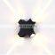 modern minimalist Waterproof IP65 Adjustable Beam Indoor Aluminum Iron Outdoor LED Sconce Wandlamp Wall Lamp