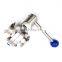 Sansun 304 316L Sanitary Stainless Steel triclamp Tri-clamp Butterfly Valve