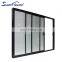 Superhouse 8 ft sliding glass doors NFRC standard customized design heat insulated aluminium alloy  Sliding Glass door for Sale