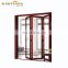 JYD customized safe glass folding bifold bi folding door Aluminum Bi-folding Doors