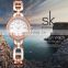 SHENGKE Luxury Bracelet Lady Watch Chain Band Dazzling Diamond Decorated Jewelry Buckle Japan Quartz Movement K0018L