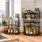 Under Sink Organizers and Storage,Countertop Sliding Basket Organizer Drawer