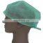 Disposable Nonwoven Medical Caps Surgeon Cap With Ties or Elastic PP doctor Head Cover