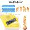 Fully Automatic Egg Turning Humidity Control Clear Hatching Egg Incubator for Chicken Duck and Goose Eggs