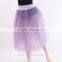 Ballet Half Long Tutus with 5 Colourful Layers, Performance Ballet Long Tutu (WE05011)