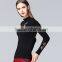 Special design see through look pullover collar sexy knitwear for Fashion leads