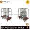 Foldable hand platform truck trolley