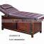 Guangzhou Beiqi Beauty Salon Furniture Therapeutic Wooden Massage Bed Spa Bed for Facial Salon