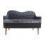 Fiberglass inner shell finn juhl in living room sofa