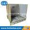 Rigid welded storage PET preform wire mesh cage