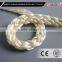 grade one factory double braid nylon rope with steel core