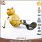 Charming design metal frog with flower 17x17x31CMH HG4962 novelty handicrafts for wholesales