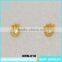 Promotional Price Fashion Gold Plated Earring Cute Duck Shape Earrings Jewelry Gold, Wholesale Stainless Steel Earring