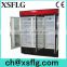Cooling standard upright open showcase refrigerator
