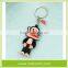Customized 2D Soft PVC/Silicone Keyring, Rubber KeyChain