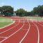 School & Stadium outdoor sport polyurethane athletic rubber running track synthetic running track surface race flooring material