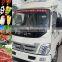 4.25m customized refrigeration truck body good looking aluminium alloy edge