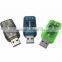 Blue USB 5.1 Channel Audio Adapter / Sound Card Adapter Mono Channel