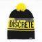 custom free pompom beanies, logo embroidery beanies                        
                                                Quality Choice