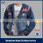 2016 new design fashion women slim sleeve cowboy jean jacket for sale