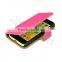 100 pattern Wallet Leather Case For iPhone5C, Newest Flip Leather Case For iPhone5C